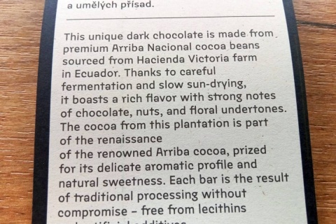 Jordi's ciemna czekolada 100% Ecuador Limited